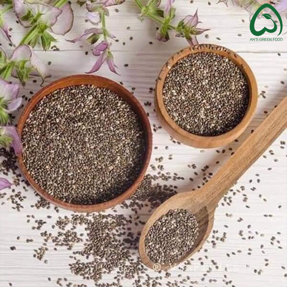 Hạt Chia Úc Tím Nhập Khẩu Úc 1kg - Hạt Chia Organic - An’s Green Food