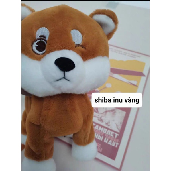 Chó bông Shiba và Husky Ngáo biết hát 120 bài, biết đi, vẫy đuôi, có dây dắt mẫu mới 2022, bự, đẹp