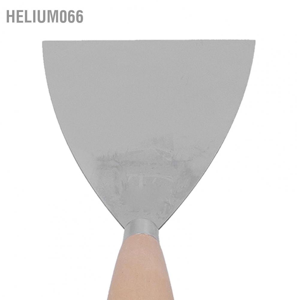 Helium066 4 cái Dụng cụ nạo dao bằng thép không gỉ Spackle Knife kim loại cạo để thạc