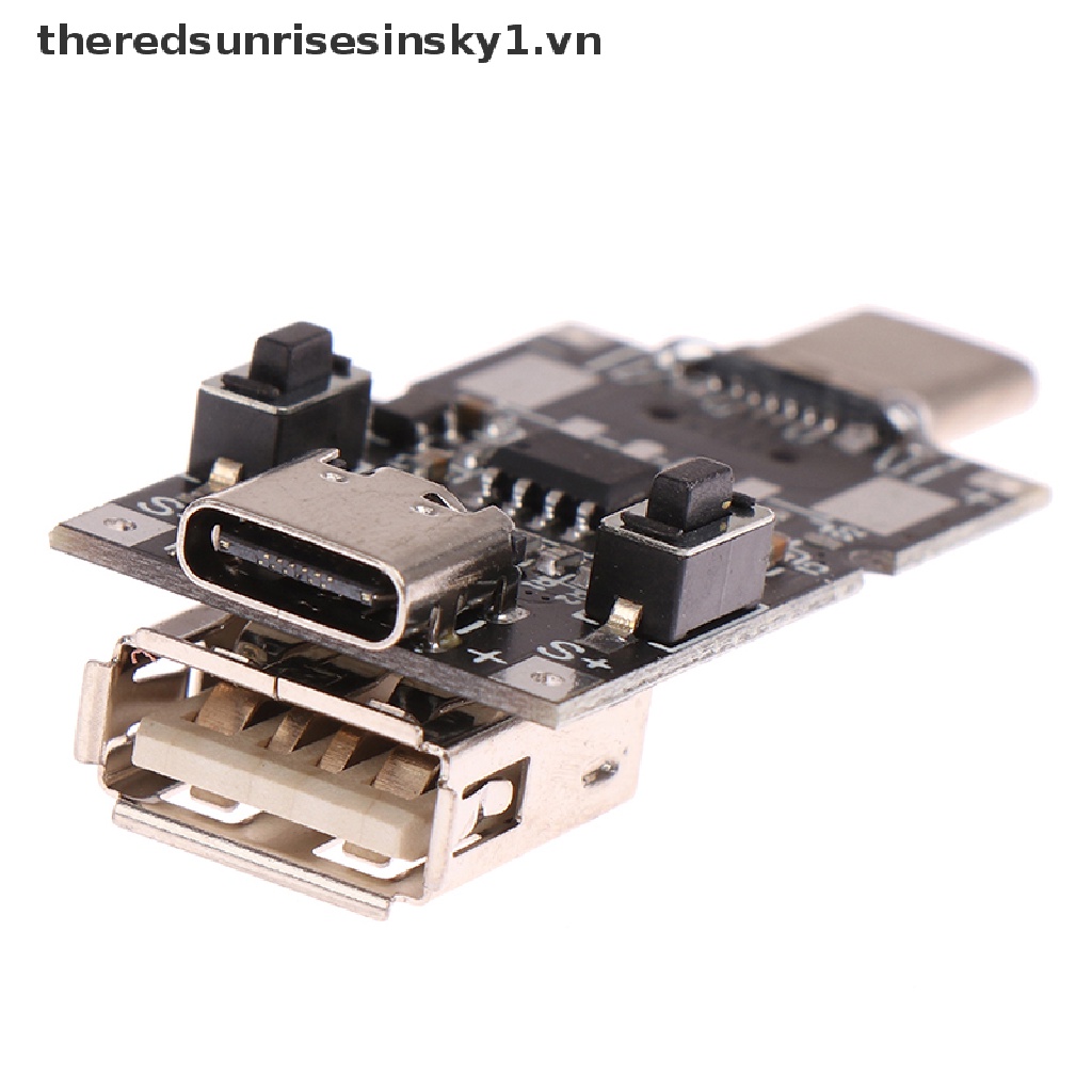 Bảng mạch kích hoạt mồi PD USB/Type-C 100W 5A đầu ra 5-20V QC2.0/3.0