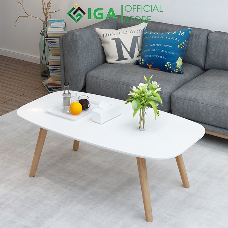 Bàn Trà Sofa IGA phong cách hiện đại phù hợp với mọi loại ghế sofa GP101