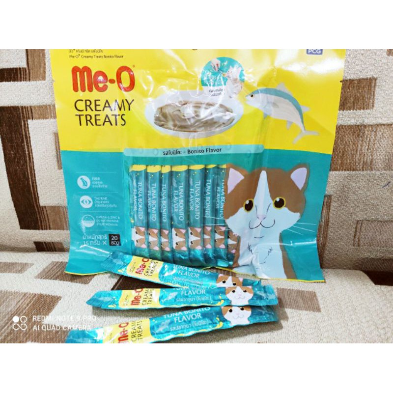 20 gói Súp thưởng cho mèo Me-O bịch 15g x 20 gói!!!