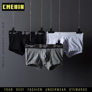 Comfortable 100% cotton boxer men underwear