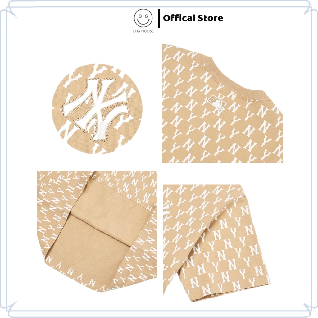 [Chính Hãng] Áo MLB Monogram ss2022