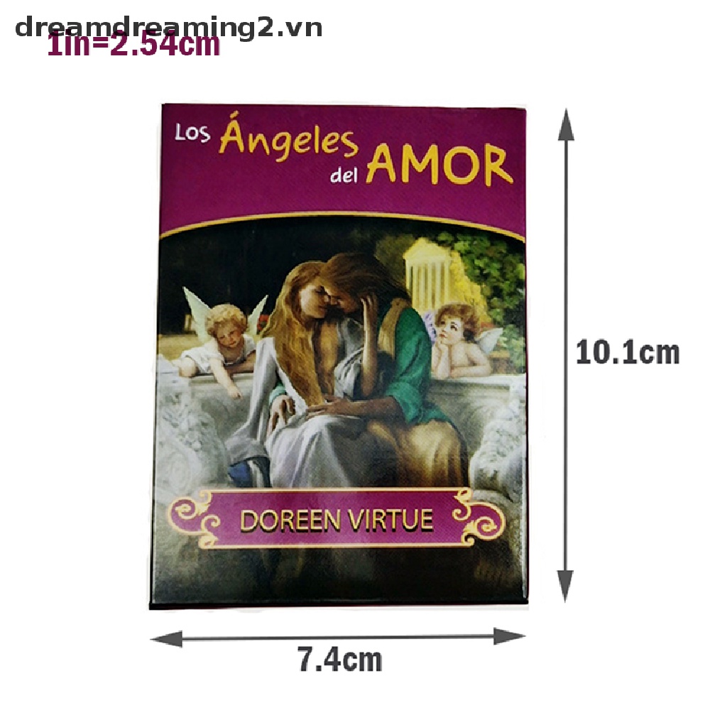 Bộ Thẻ Bài Tarot 2Vn 44 Lá Hình Thiên Thần Xinh Xắn