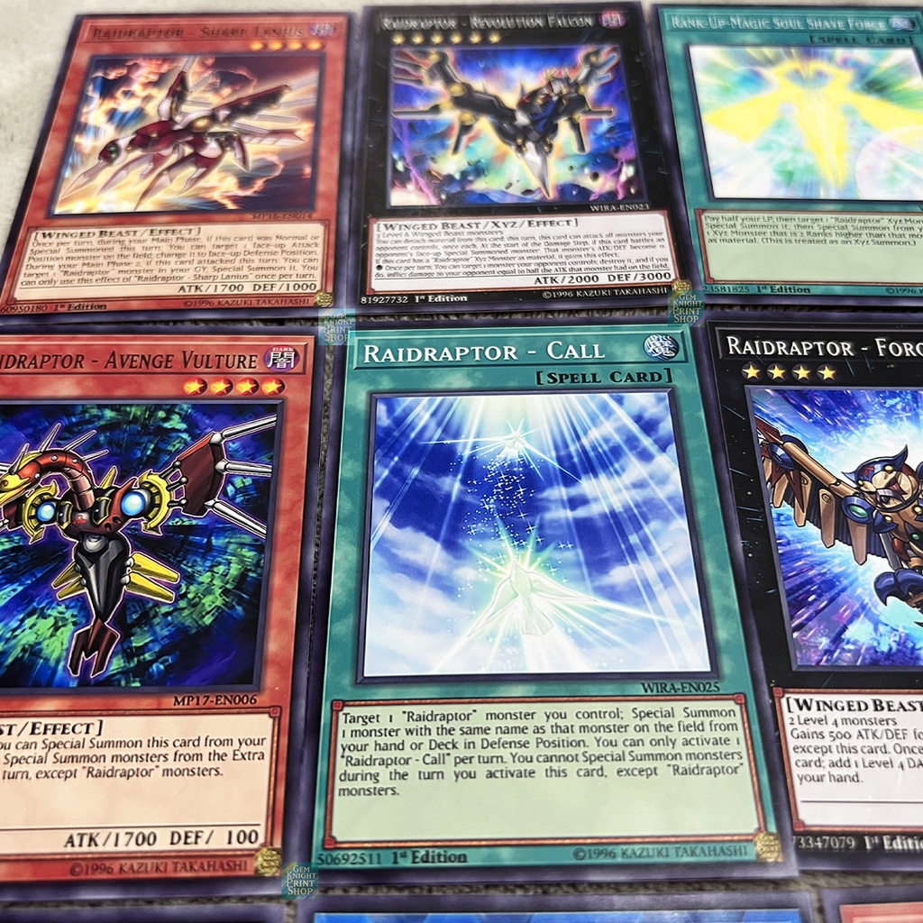 Bộ bài Yugioh - Structure Deck: Raidraptor