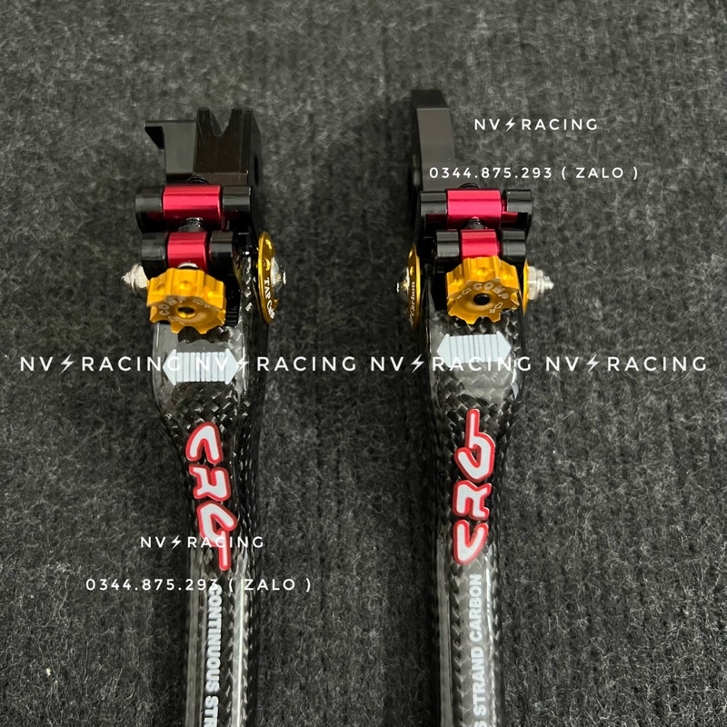Bộ tay thắng 2 bên Vario/Click 2018 - 2020 phũ carbon fiber xịn siêu bóng