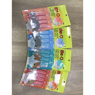 Bánh Thưởng dạng kem Me-O cho mèo gói 4c