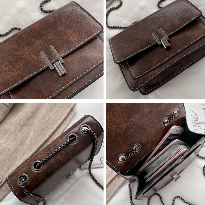 Túi xách nữ, túi đeo chéo nữ chất liệu da cao cấp đựng mỹ phẩm điện thoại đi chơi phong cách Hàn Quốc trẻ trung TT020H | BigBuy360 - bigbuy360.vn