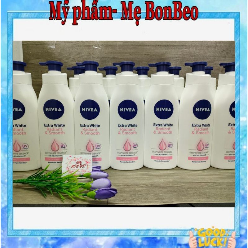 Sữa dưỡng thể NIVEA dưỡng da trắng mịn 400ml