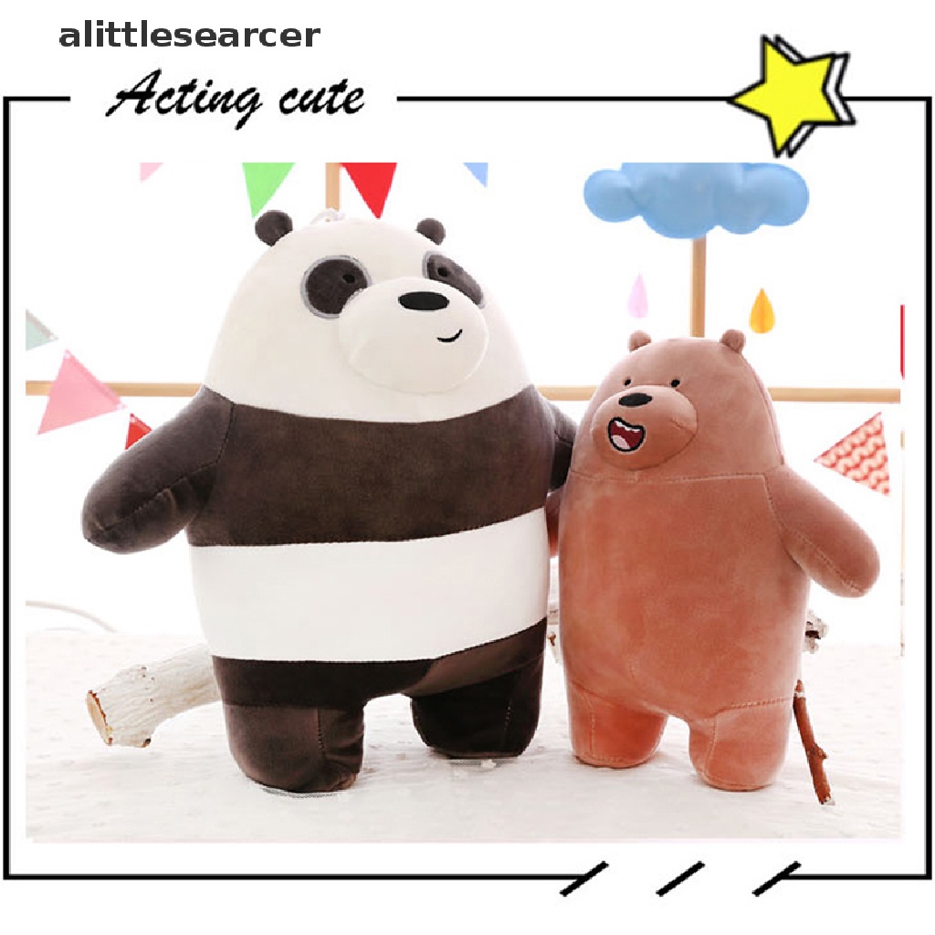 【ER】 WE ARE BEARS Stuffed Toys Plush Soft Toys 9inch(25cm) we bare bear Plush Doll .