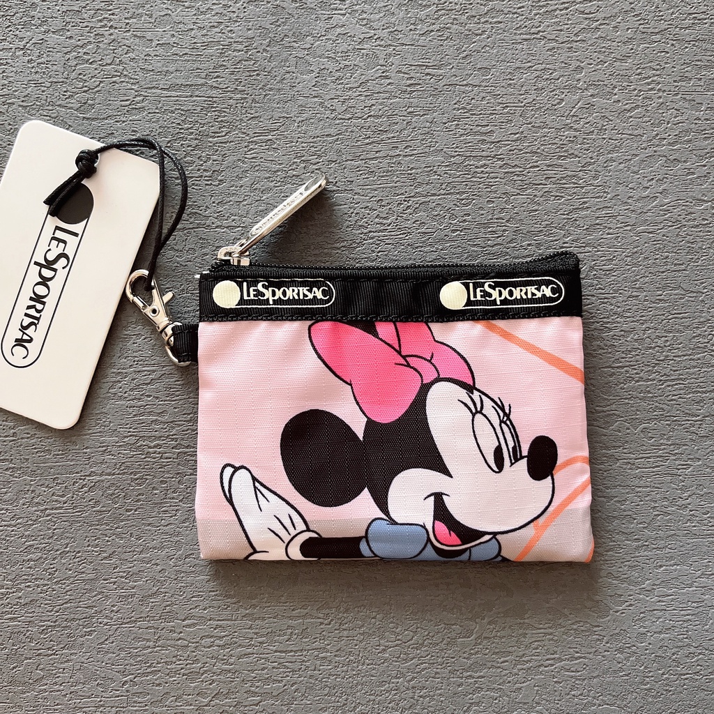 Ví Đựng Thẻ ID / Tiền Xu Kèm Móc Treo Mini Dễ Thương Tiện Dụng Cho Luxbao