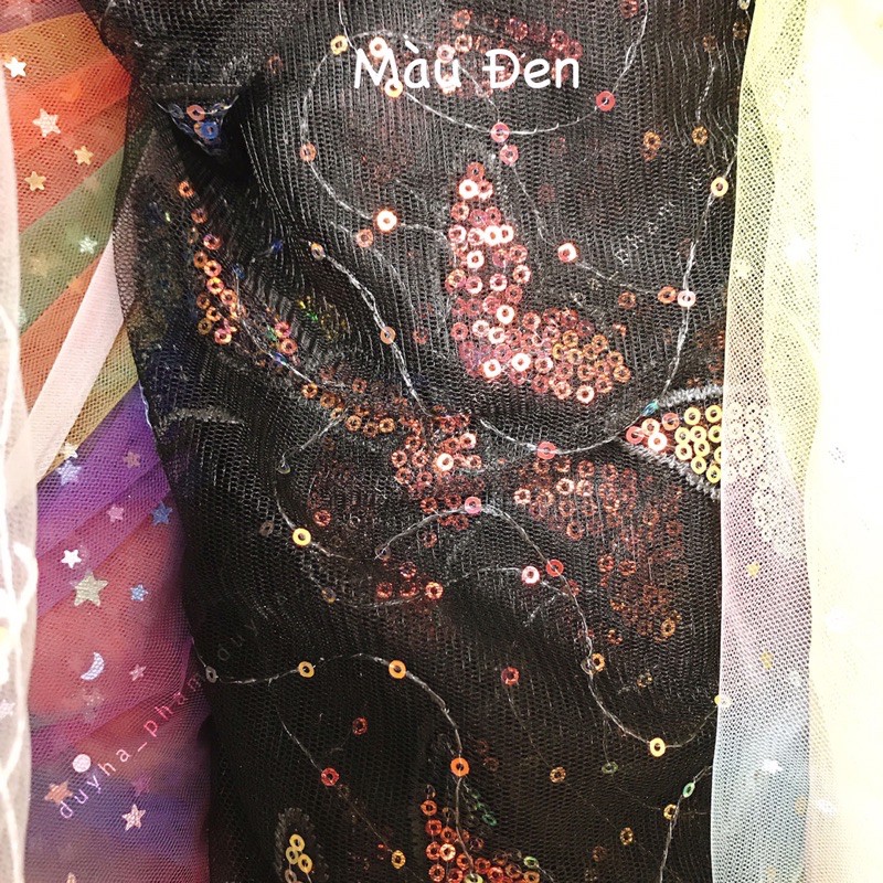 🦋VẢI REN LƯỚI KẾT CƯỜM BƯỚM BAY XINH XẮN 🦋