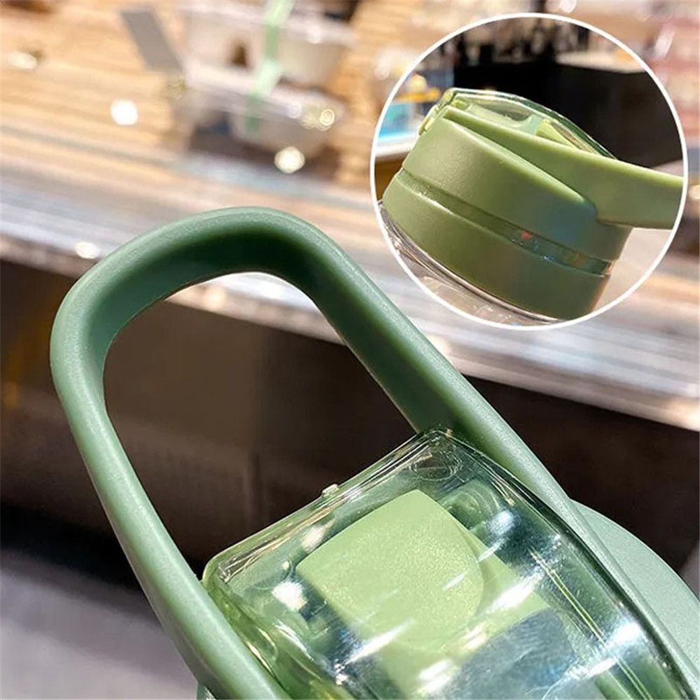 Bình nước thể thao 550ml họa tiết hoạt hình nhiều màu sắc dễ thương cho bé