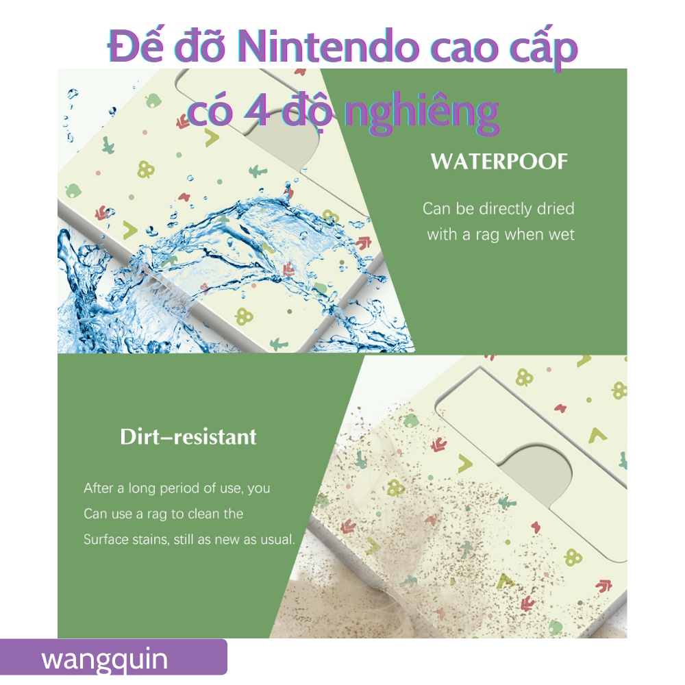 Sẵn VN - W&amp;Q Giá Đỡ Đế Dựng máy chơi game Nintendo Switch/ Nintendo Oled / Lite N-switch có 4 nấc dùng cho iPhone iPad