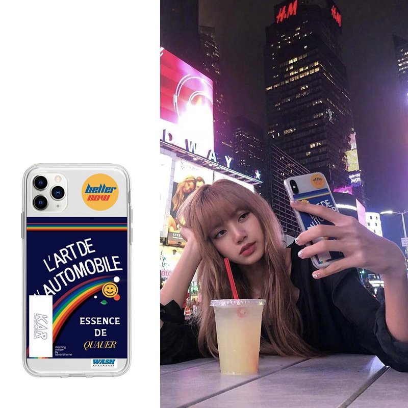 Ốp Cầu vồng Better Now Lisa BlackPink iphone 15prm,15plus,15pro,15,14 promax,13pro,13,12promax,12pro/12, 11promax, 11pro