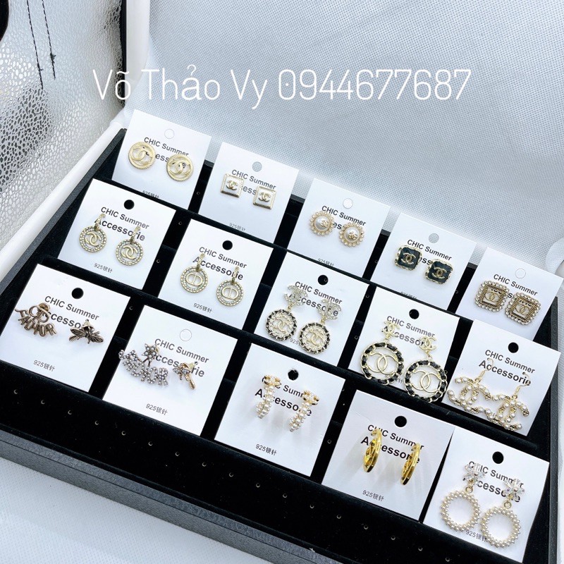 Bông tai s925 nhiều mẫu