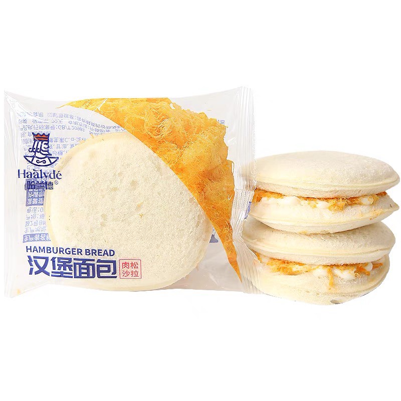 Bánh Mì Kẹp Sữa Ruốc HAALVDE HAMBURGER BREAD [500g]