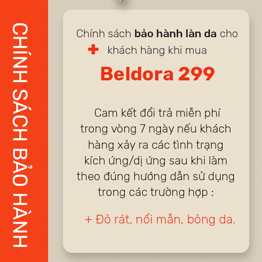 Kem dưỡng Retinol Beldora 299 Prime chống lão hóa, ngăn ngừa nếp nhăn 35ml