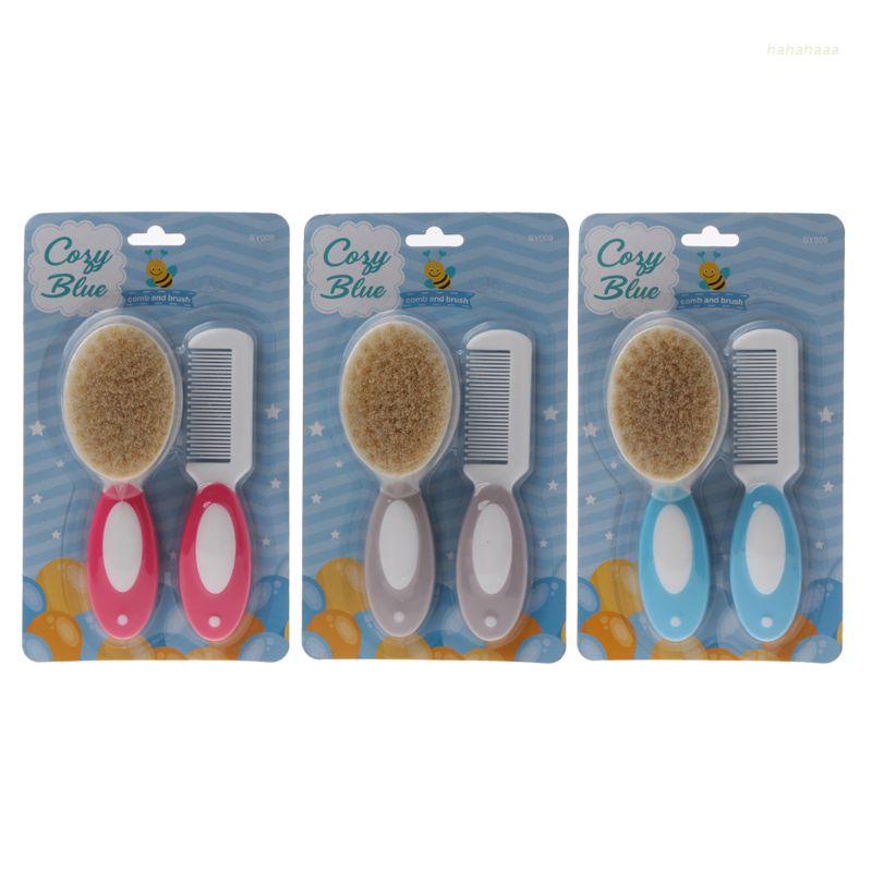 Bộ 2 Lược Chải Tóc Mềm Mại Dành Cho Trẻ Sơ Sinh