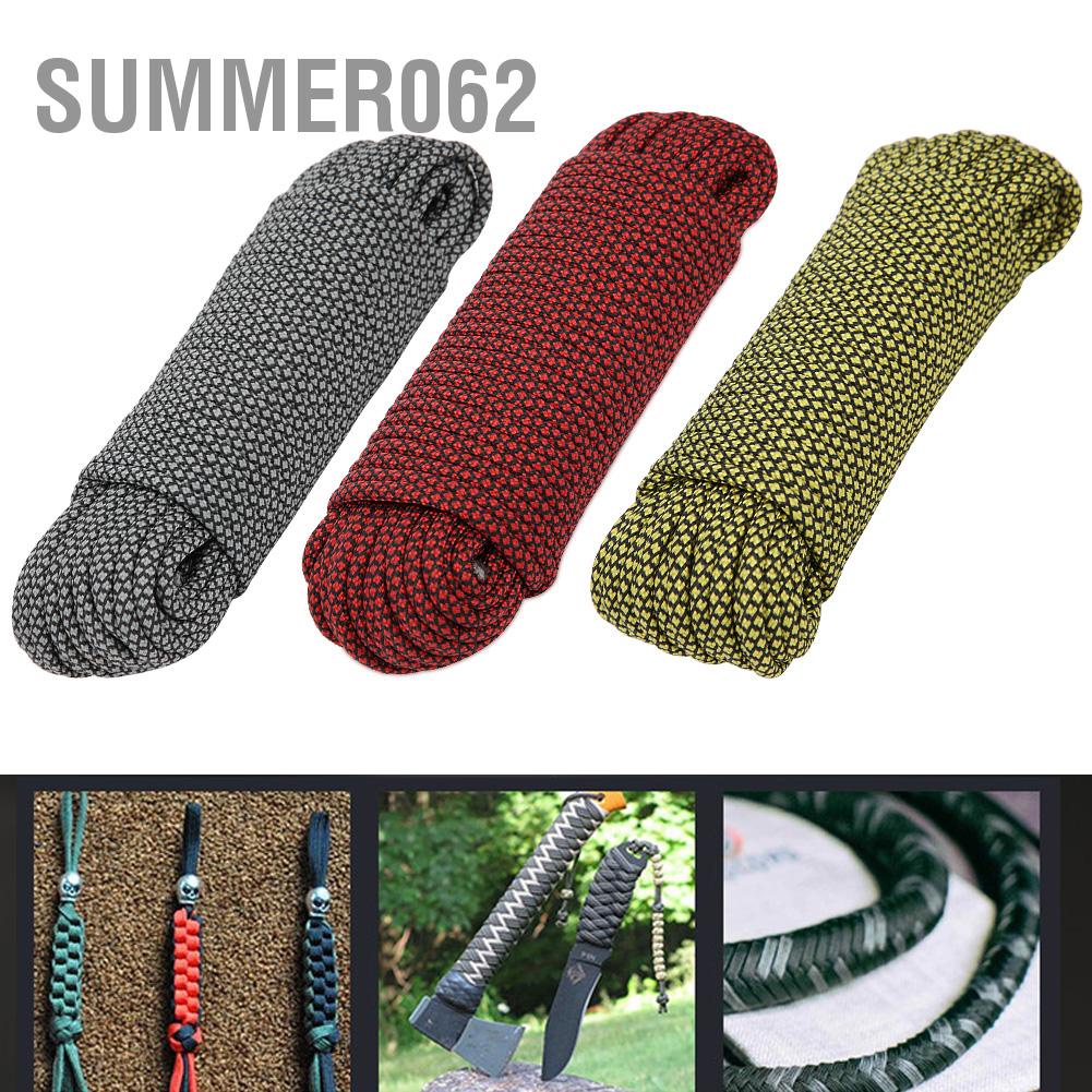 [Hàng Sẵn] 9 lõi Paracord cứu hộ buộc dây buộc dây buộc dây buộc dây buộc cho vòng đeo tay ngoài trời dệt 【Summer062】