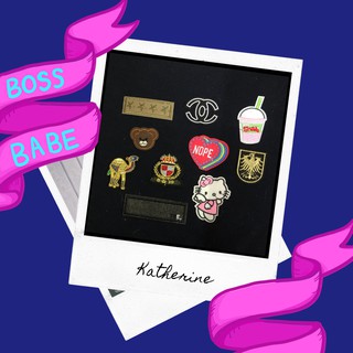 Sticker Đa dạng mẫu, Sticker thêu