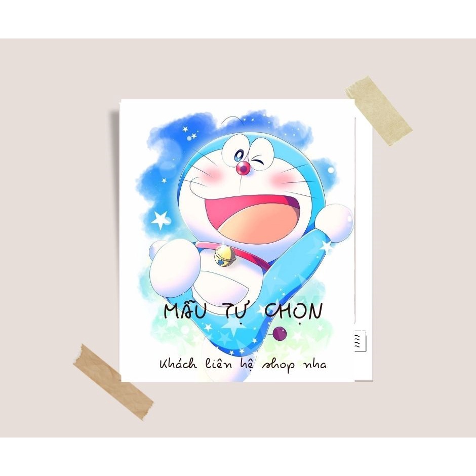 Bánh kem sinh nhật chủ đề hoạt hình nhân vật Doreamon