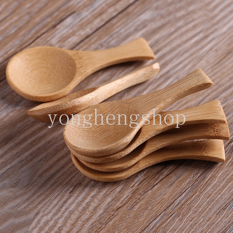 Muỗng Gỗ Tre Mini Đa Năng Cho Nhà Bếp
