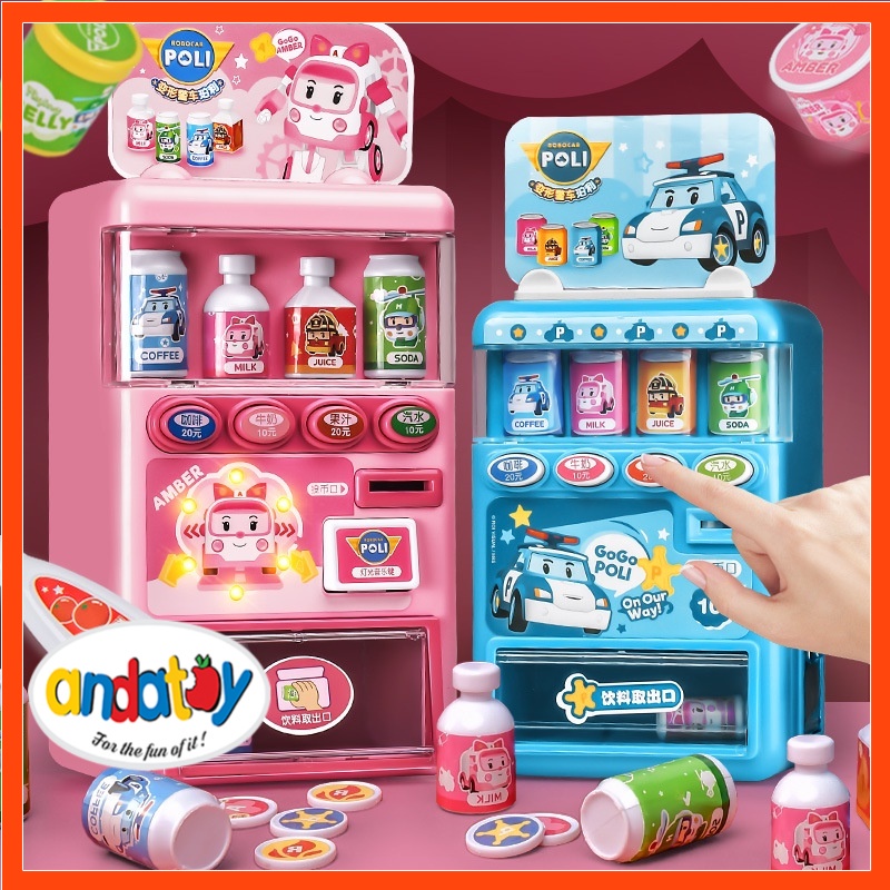 Máy bán nước tự động đồ chơi bán hàng thông minh đồ chơi nhập vai cho bé ANDATOY AD964