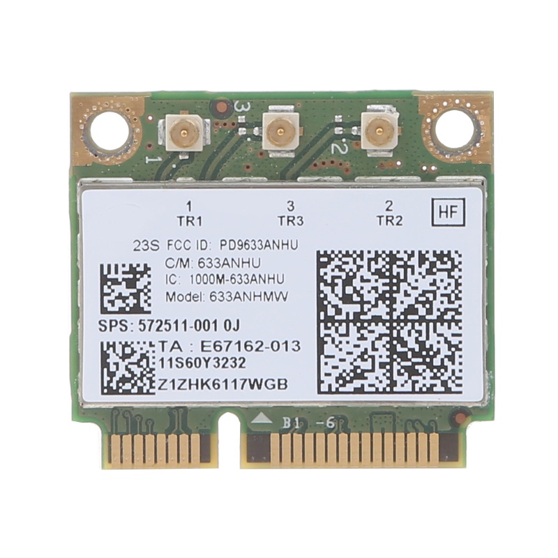 Thẻ Băng Tần Kép Không Dây 6300AN 2 4G 5G Mini Pcie Cho X230 X220 T410