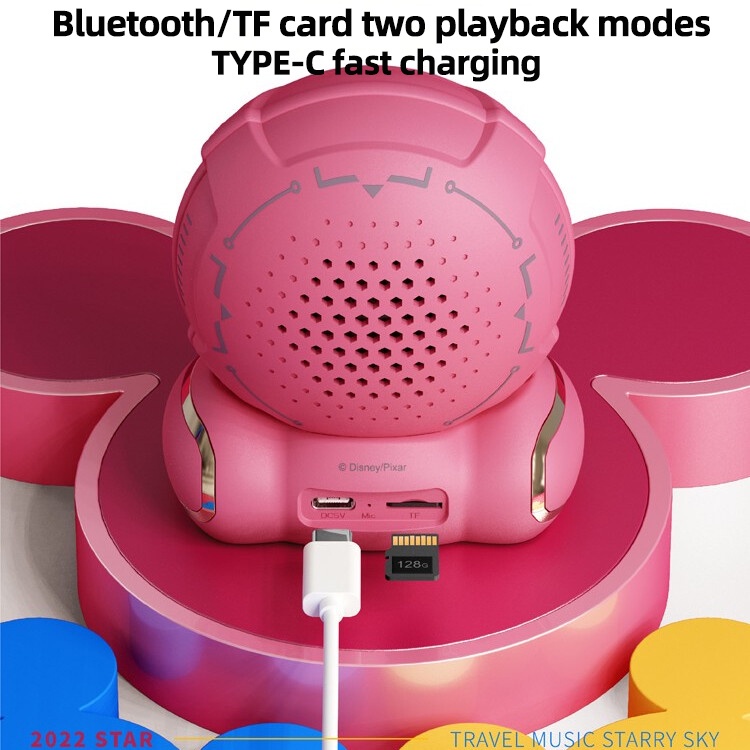 Loa Bluetooth 5.0 không dây Disney hỗ trợ thẻ TF