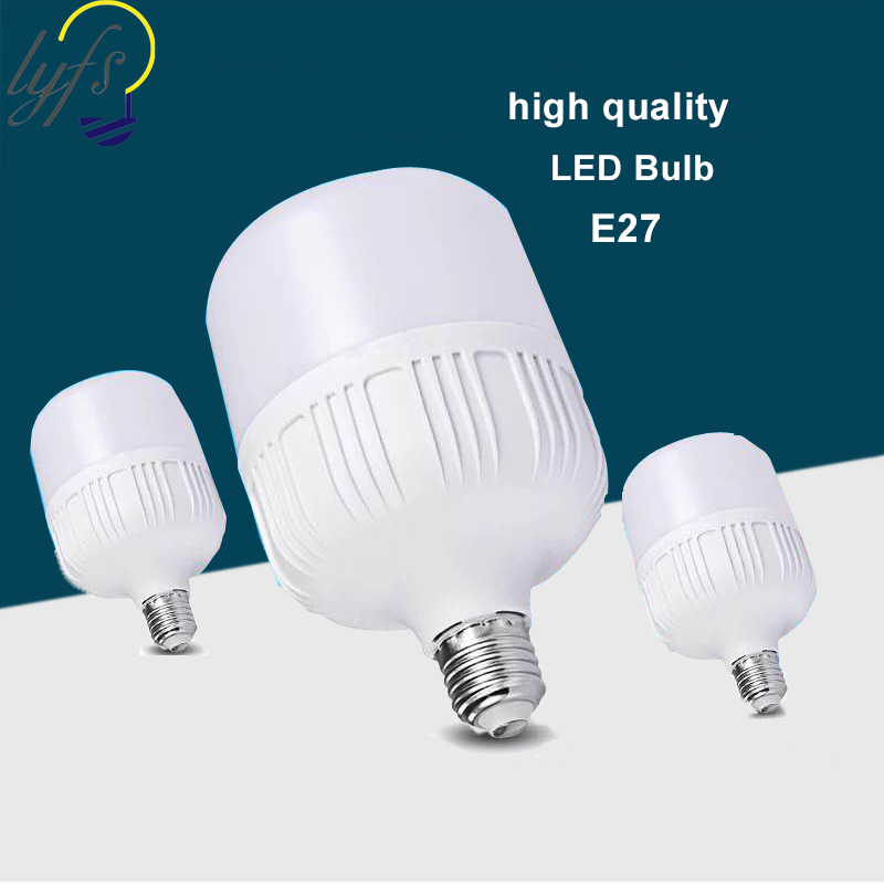 LED bulb, E27, White lighting, 10W, Energy saving, For living room, bedroom, Corridor, mall, factory, indoor lamp, New【lyfs】
