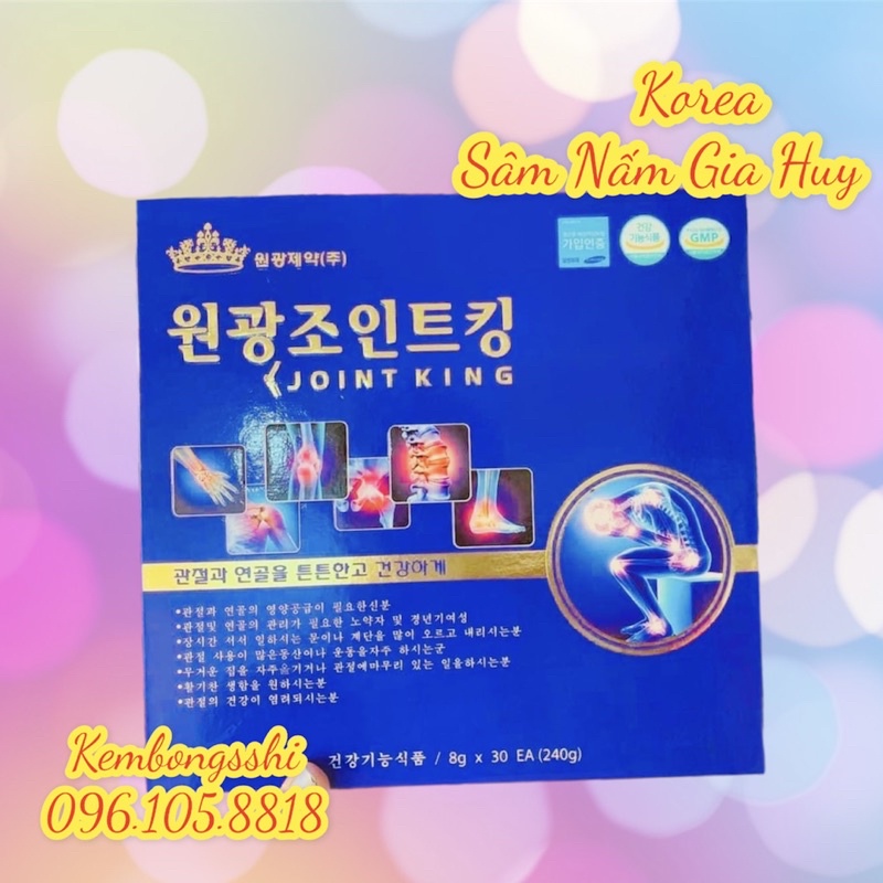[HÀNG MỚI VỀ] Viên Uống Bổ Khớp JOINT KING Hàn Quốc[GIÁ SỈ]