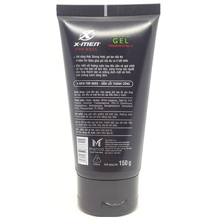 Gel vuốt tóc X-men for boss 150g