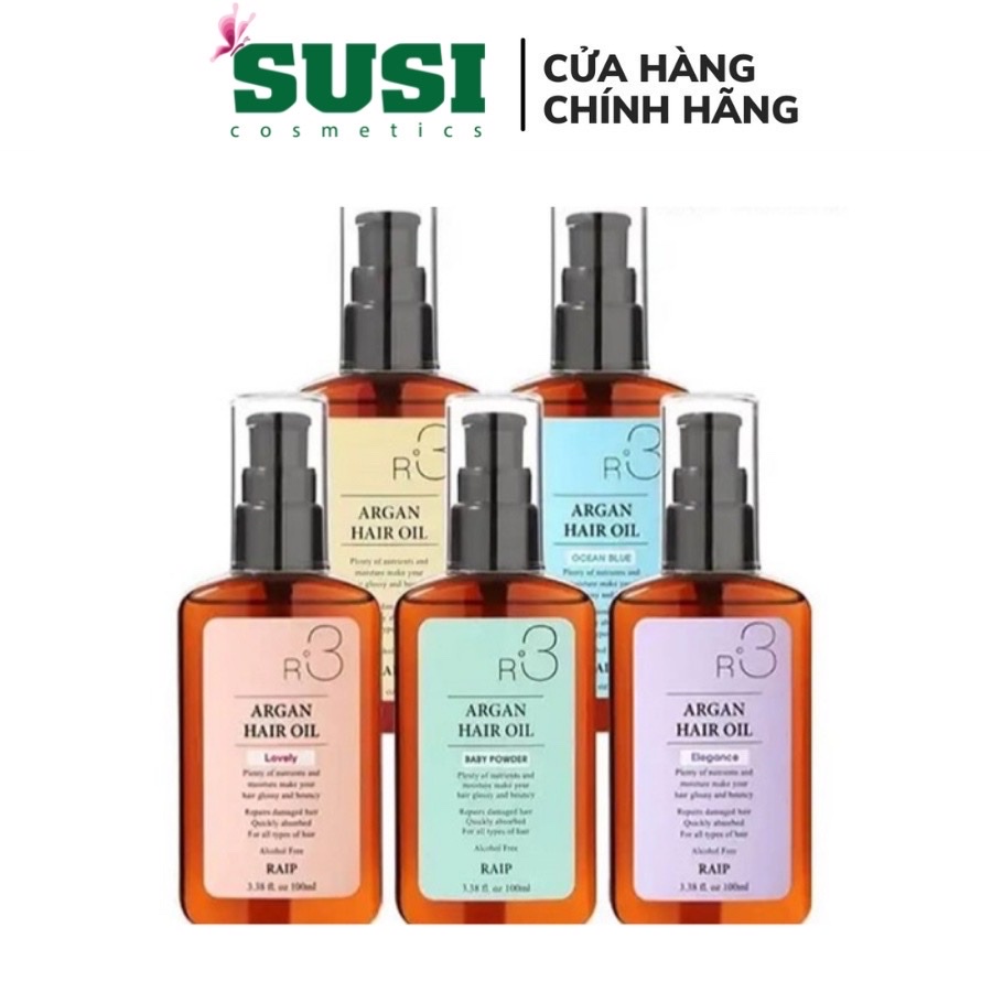 Dầu Dưỡng Tóc Argan Raip R3 Argan Hair Oil 100ml