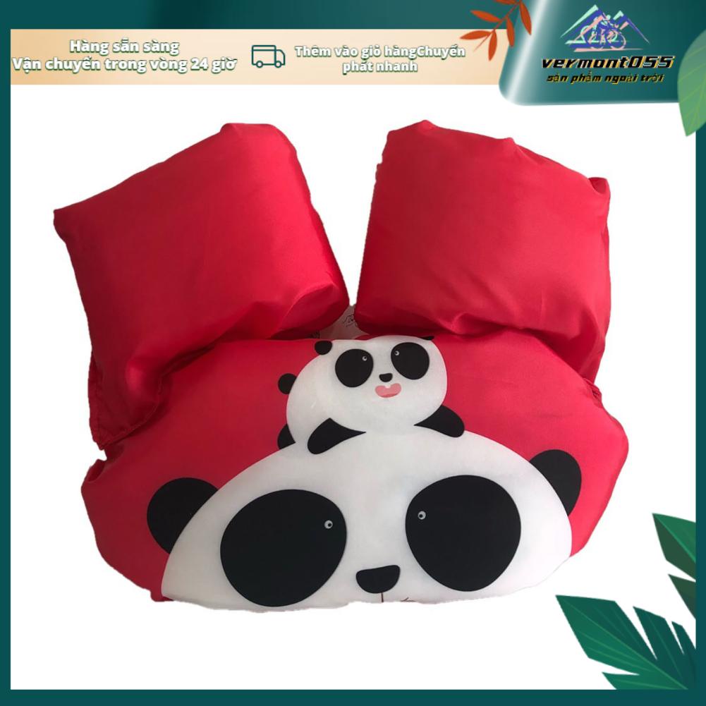 Vermont055 Áo phao trẻ em khoác cho bé Tay bơi có dây đeo vai Hỗ trợ việc lội từ 2 đến 6 tuổi