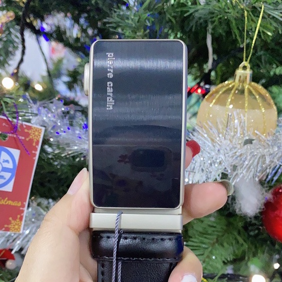 📕Auth Malaysia📕 Thắt Lưng Da Nam PIERRE_CARDIN Khoá Trượt Mặt Trơn  SALE 50% PC18