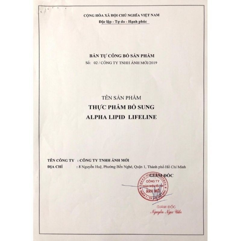 Sữa Alpha Lipid Lifeline 450g, tặng 1 bình lắc sữa