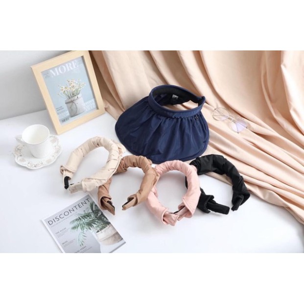 Mũ chống nắng nửa đầu có thể gấp gọn thành bờm (Hottrend 2021)