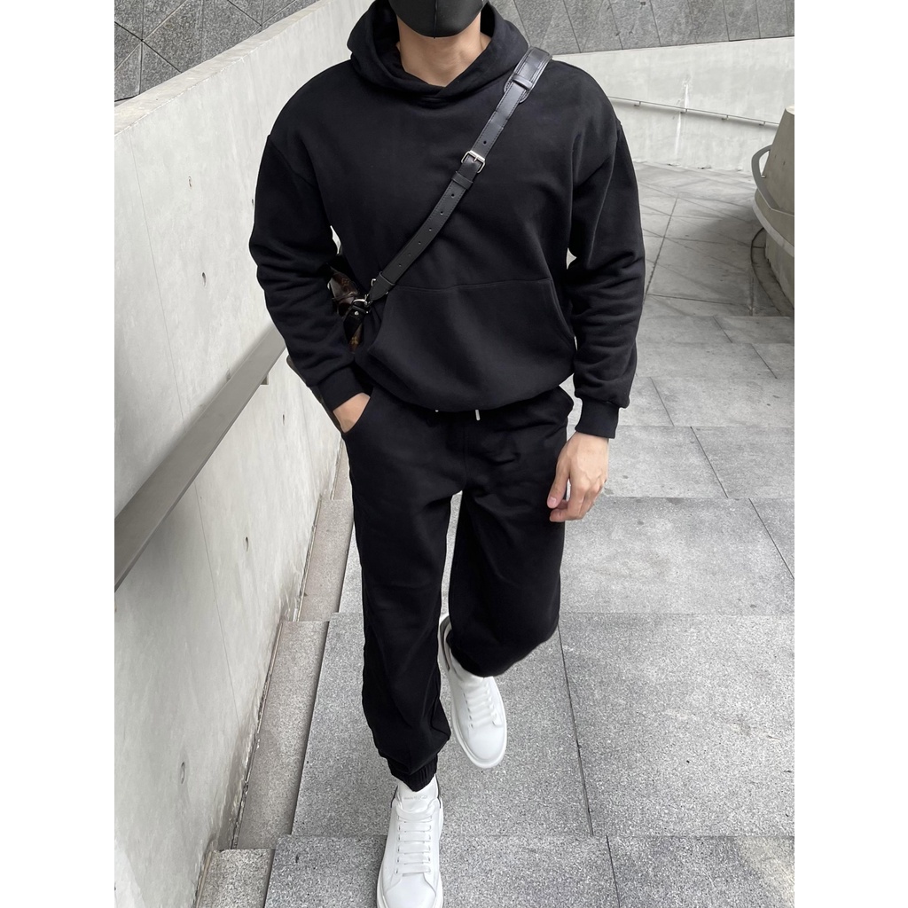 Áo Hoodie Nỉ Bông 2 lớp  Phong Cách UNISEX Fom Rộng - Lịch Sự Thoải Mái Ấm Áp Mùa Đông 2022