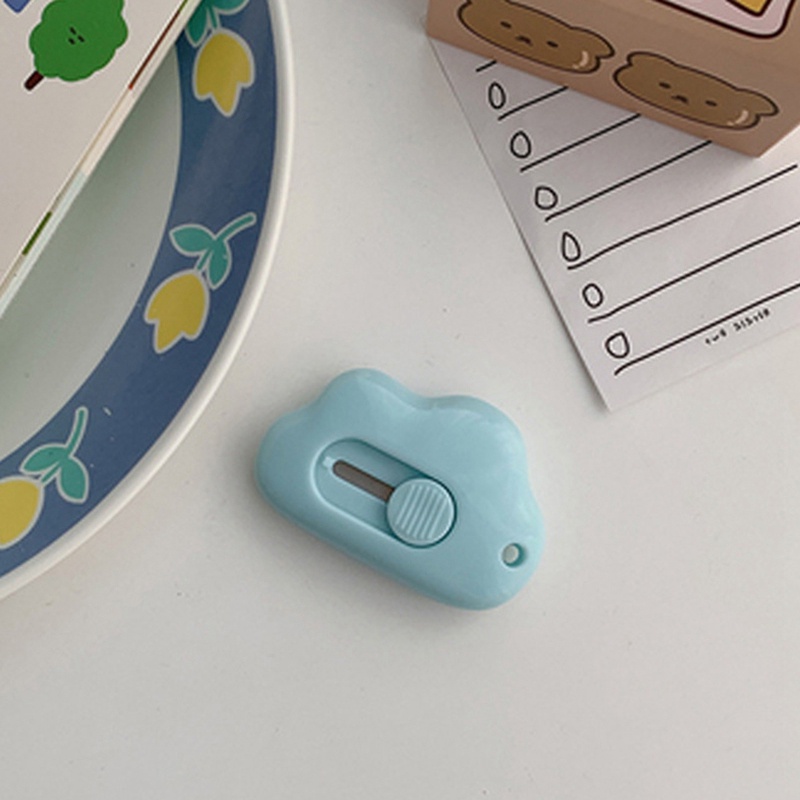 Dao cắt giấy cầm tay hình đám mây dễ thương