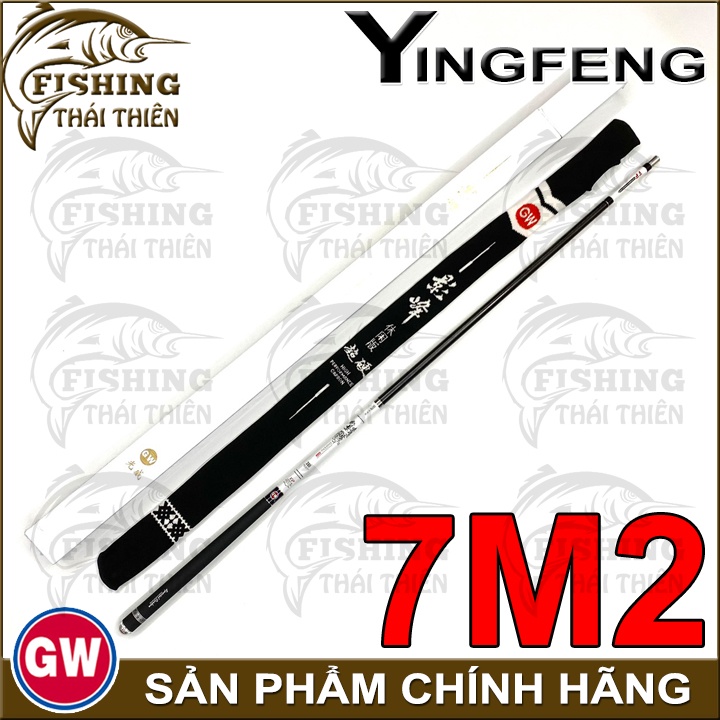 Cần Câu Tay GW Yingfeng Chất Liệu Carbon Chuyên Dùng Câu Cá Chép, Rô Phi, Trắm, Câu Sông, Hồ Dịch Vụ, Hàng Chính Hãng