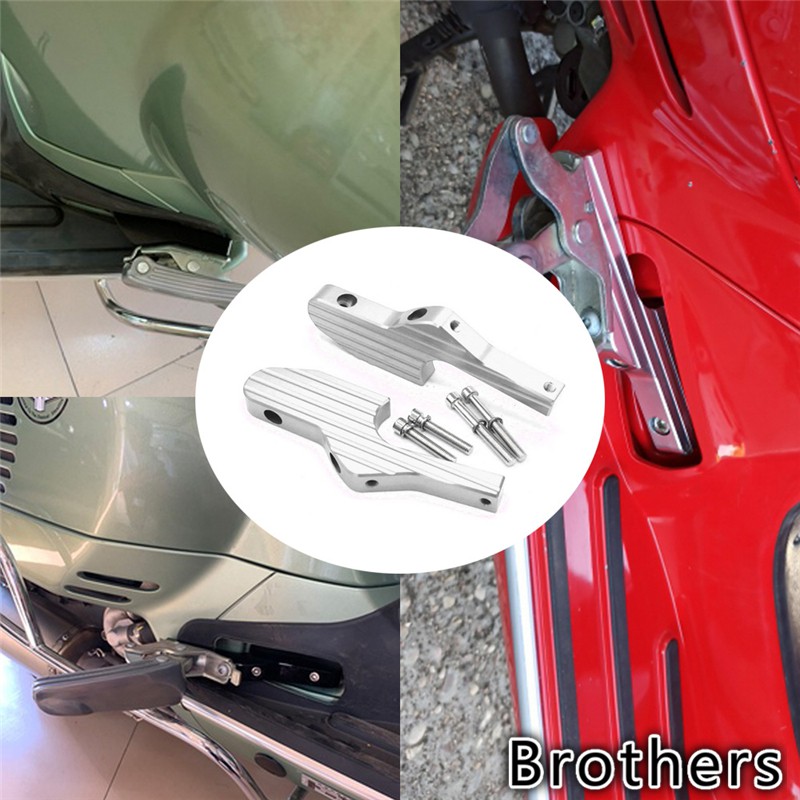 Cặp Phụ Kiện Gác Chân Dành Cho Xe Máy Vespa Gt Gts Gtv 60 125 200 250 300 300ie