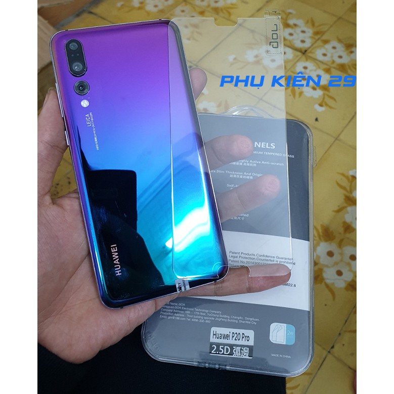 [Huawei P20 Pro/ P30/ P40] Kính cường lực cao cấp chống bám vân tay GOR