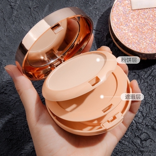 🍊phấn che khuyết điểm hai lớp dưỡng ẩm kiểm soát dầu