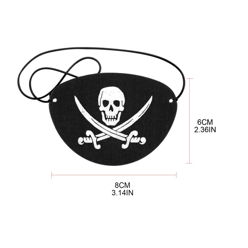 Bộ 12 Tấm Nỉ Trang Trí Chủ Đề Cướp Biển Mắt Đầu Lâu One Piece