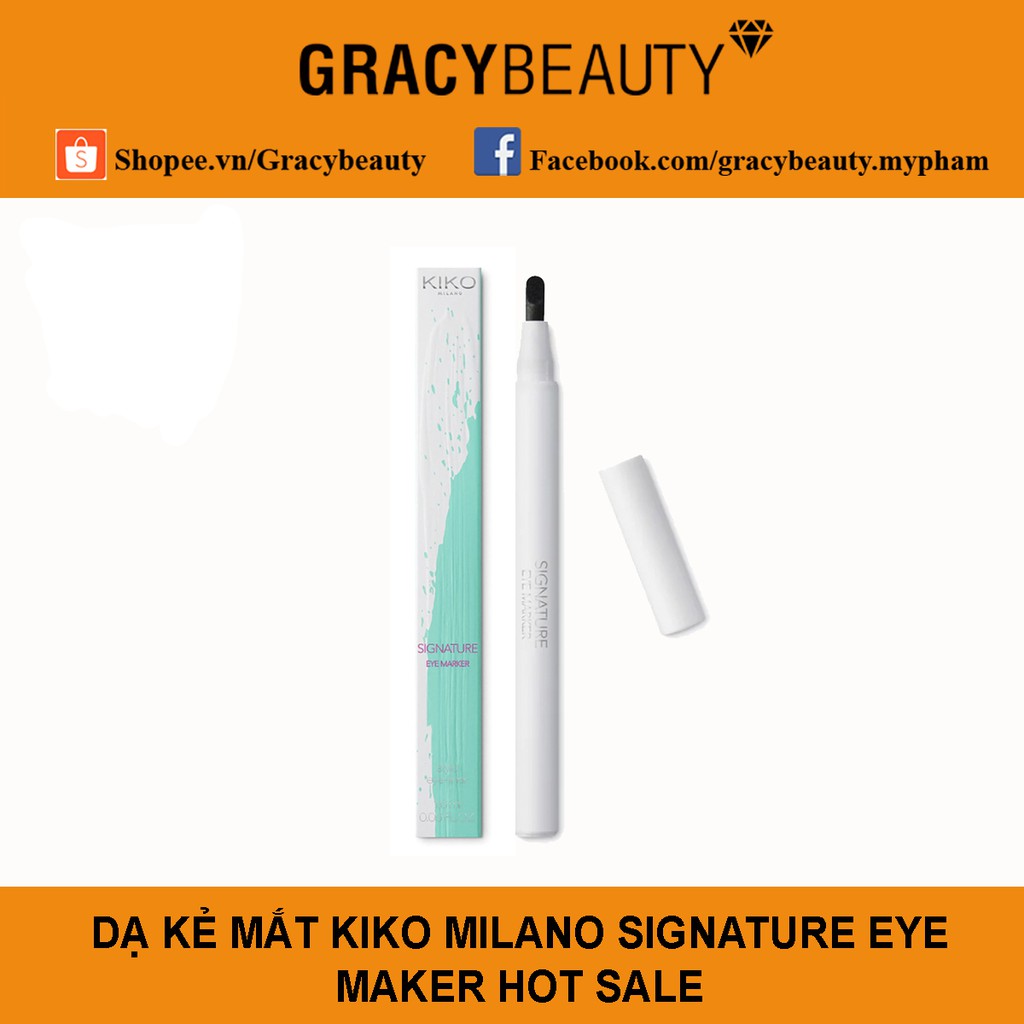 Bút dạ kẻ mắt Kiko Signature Eyemaker