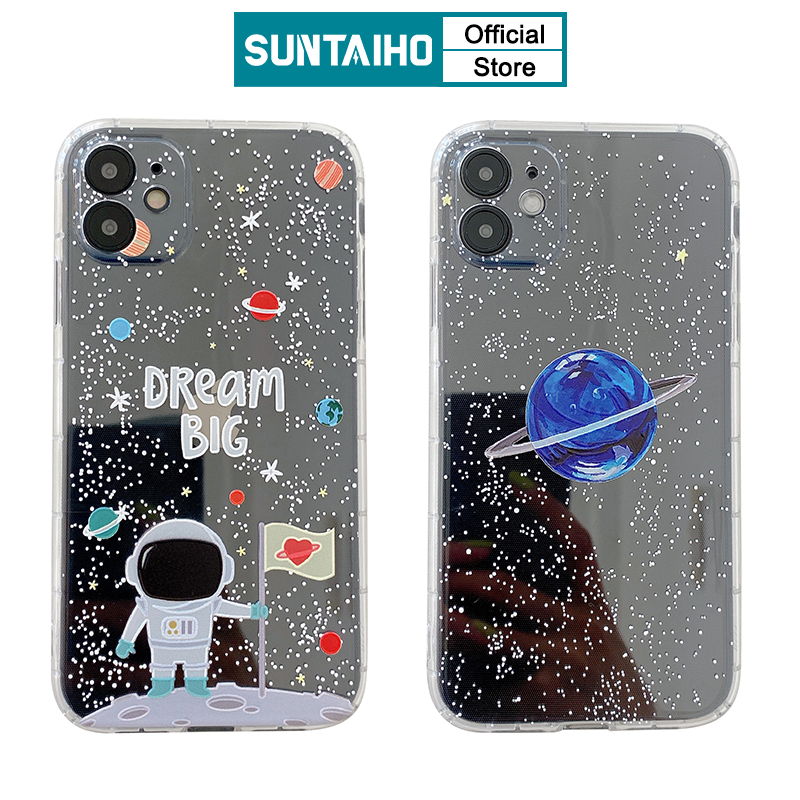 Ốp Điện Thoại Suntaiho Cho Iphone 12Pro Max 11Pro Max Xs Max XR 8 7 Plus SE 2020 Bằng Silicon Mềm Trong Suốt In Hình | BigBuy360 - bigbuy360.vn