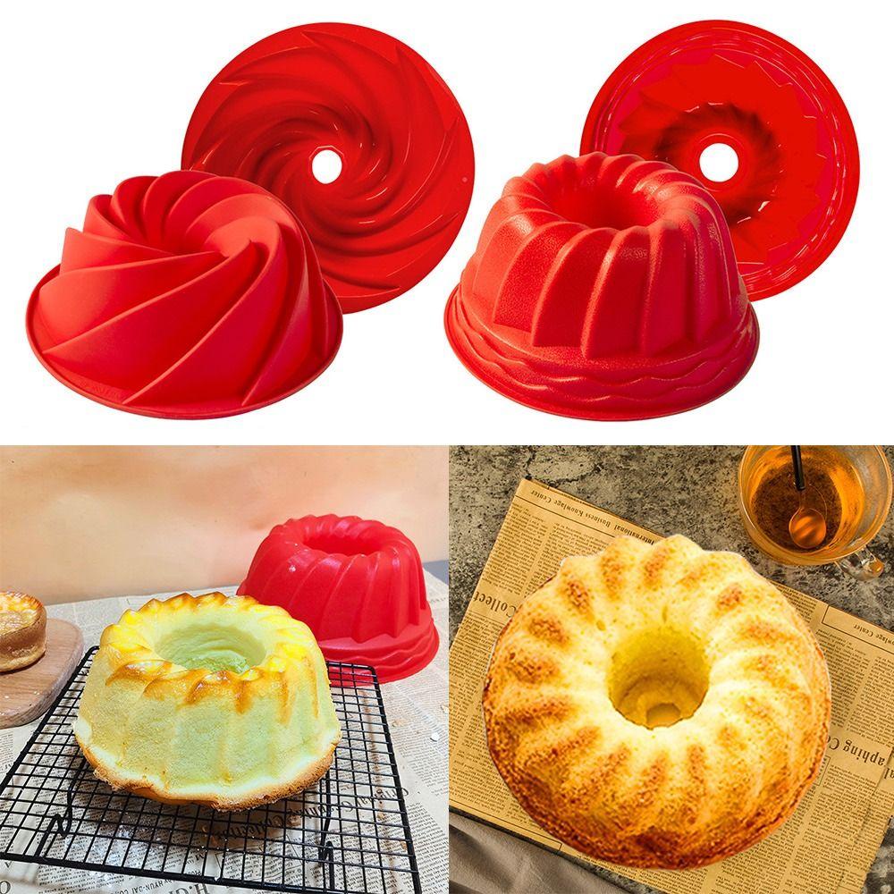 Khuôn Làm Xà Phòng Thạch Rau Câu Hình Xoắn Ốc 3D