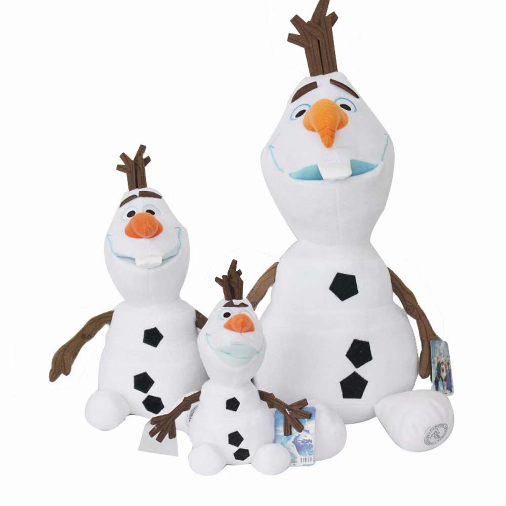 Búp Bê Nhồi Bông Hình Người Tuyết Olaf Phim Frozen 2 Kích Thước 23cm / 30cm / 50cm Mềm Mại